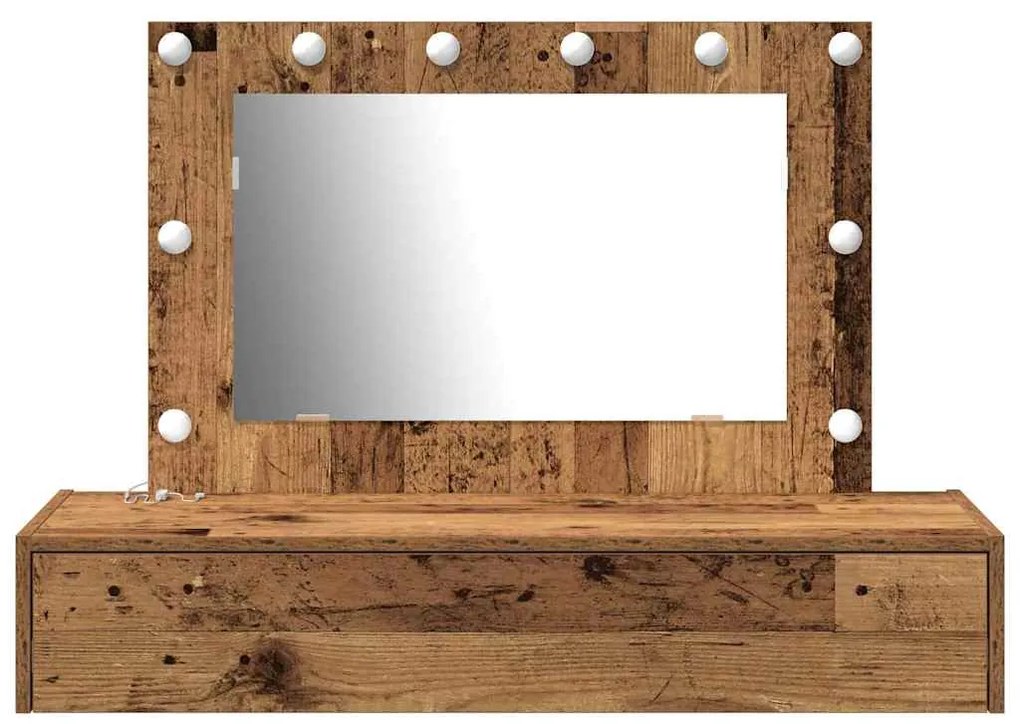vidaXL Τραπέζι περιποίησης Καφέ 100 x 40 x 70 εκ. Επεξεργασμένο ξύλο
