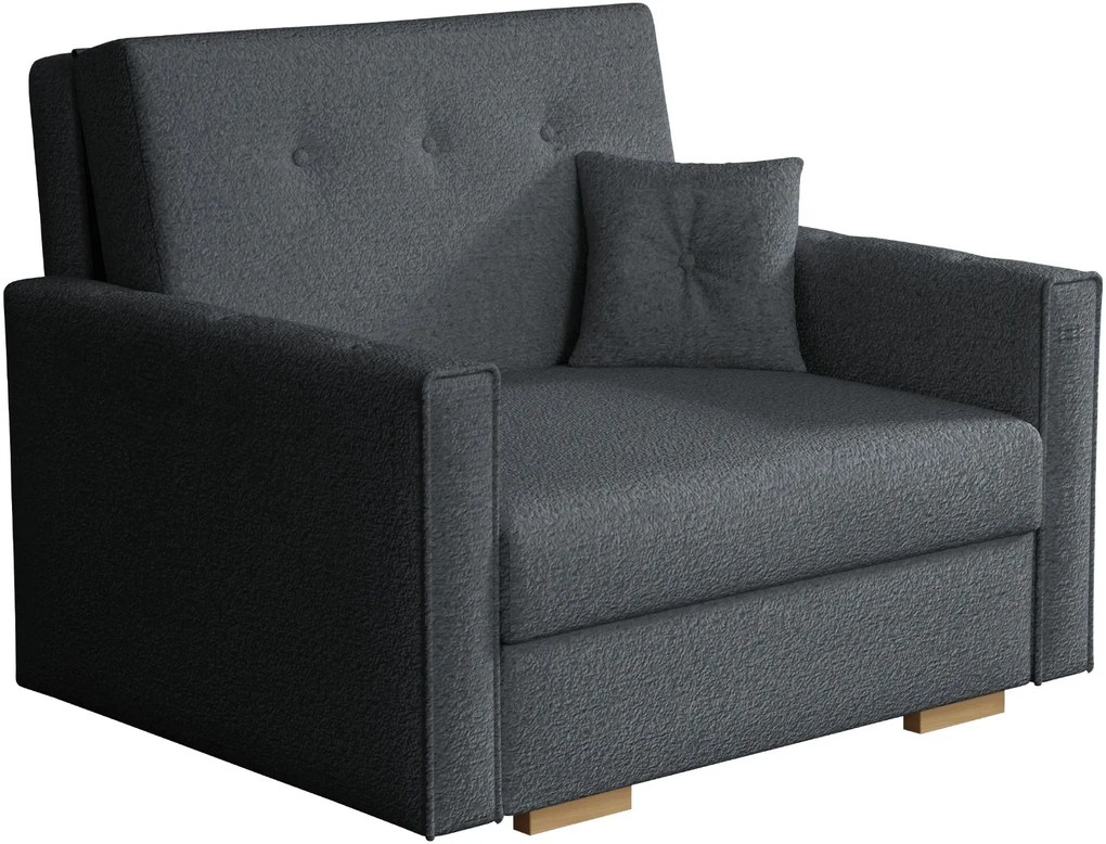 Πολυθρόνα - κρεβάτι Viva Sonic I-Anthraki - 103.00Χ100.00Χ85.00cm