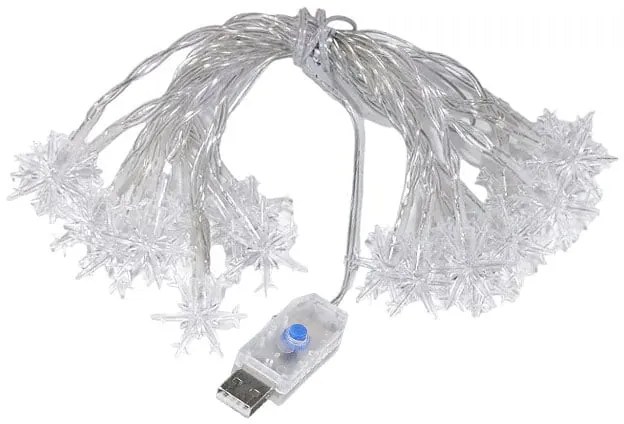 LED λαμπάκια USB ψυχρό φως 3Μ - LED USB color light strip cold light