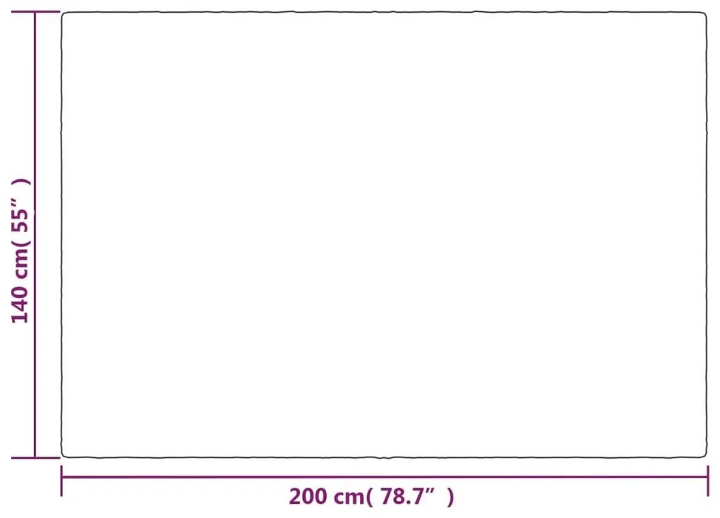 Κουβέρτα Βαρύτητας με Κάλυμμα Γκρι 140x200 εκ. 10 κ. Υφασμάτινη - Γκρι