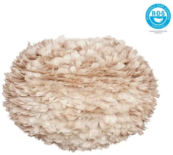 Καπέλο Φωτιστικού 1xE27 Φτερά Χήνας Φ60cm Eos Umage-2089-Καφέ 2089