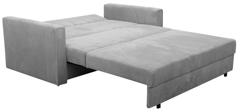 Καναπές κρεβάτι Columbus 188, Αριθμός θέσεων: 2, Αποθηκευτικός χώρος, 85x153x98cm, 67 kg, Πόδια: Μέταλλο | Epipla1.gr