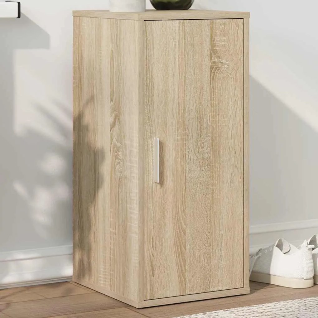 vidaXL Παπουτσοθήκη Sonoma Δρυς 32 x 35 x 70 εκ. από Μοριοσανίδα