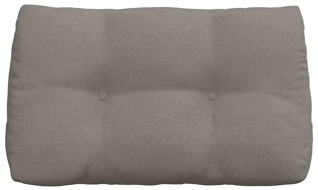 vidaXL Μαξιλάρι Πλάτης Taupe 80 x 24 x 50 εκ ύφασμα