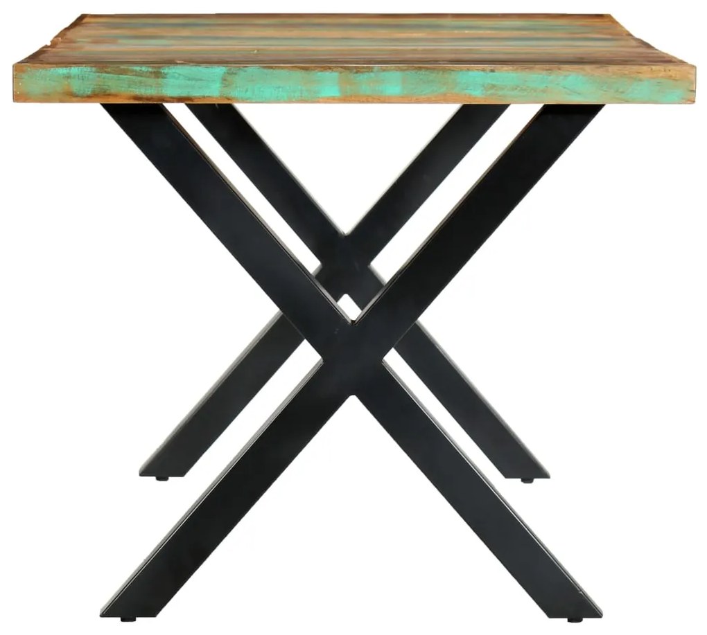 vidaXL Τραπεζαρία 180 x 90 x 76 εκ. από Μασίφ Ανακυκλωμένο Ξύλο