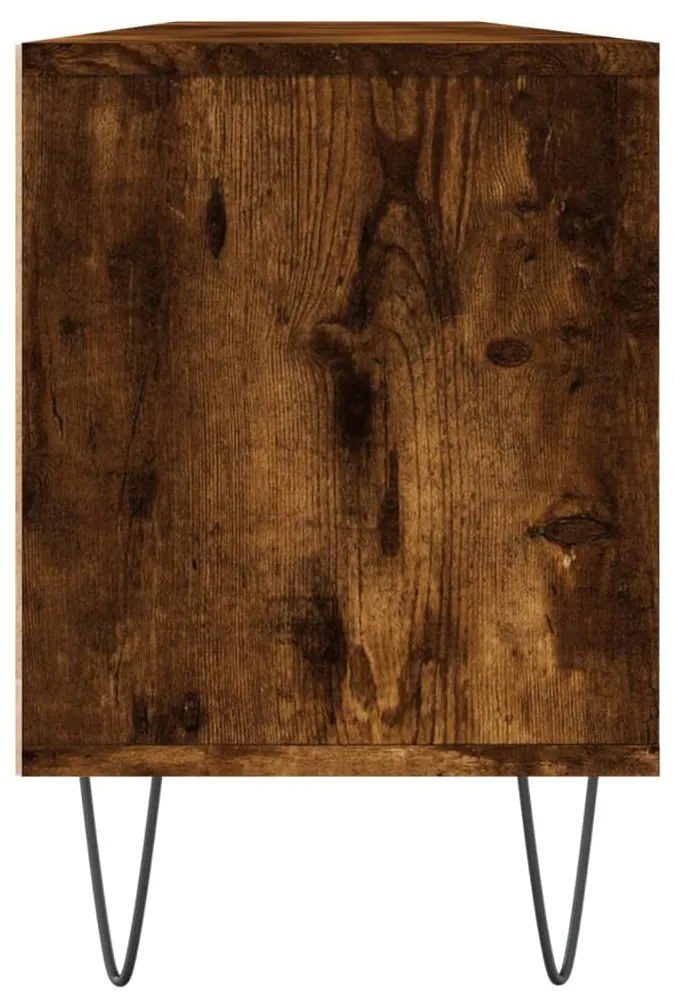 vidaXL Έπιπλο Τηλεόρασης Καπνιστή Δρυς 150x30x44,5 εκ. Επεξ. Ξύλο