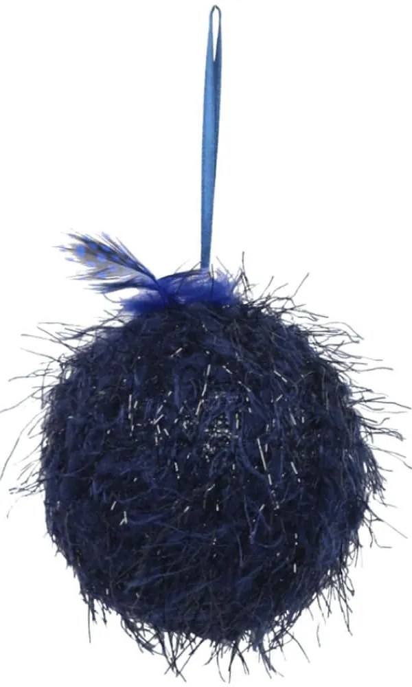 Χριστουγεννιάτικη Μπάλα Dreamy 024160 8x8x8cm Blue