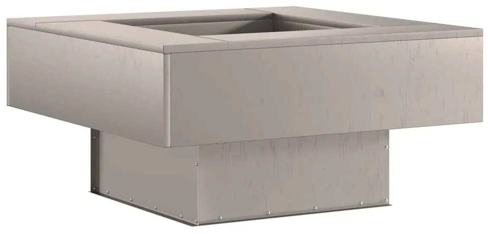 vidaXL Τετράγωνη Φωτιά 80x80x40 εκ. από Ατσάλι