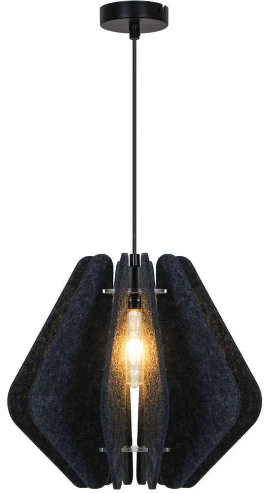Φωτιστικό Οροφής Barano 4306101 39x150cm 1xE27 40W Anthracite Viokef