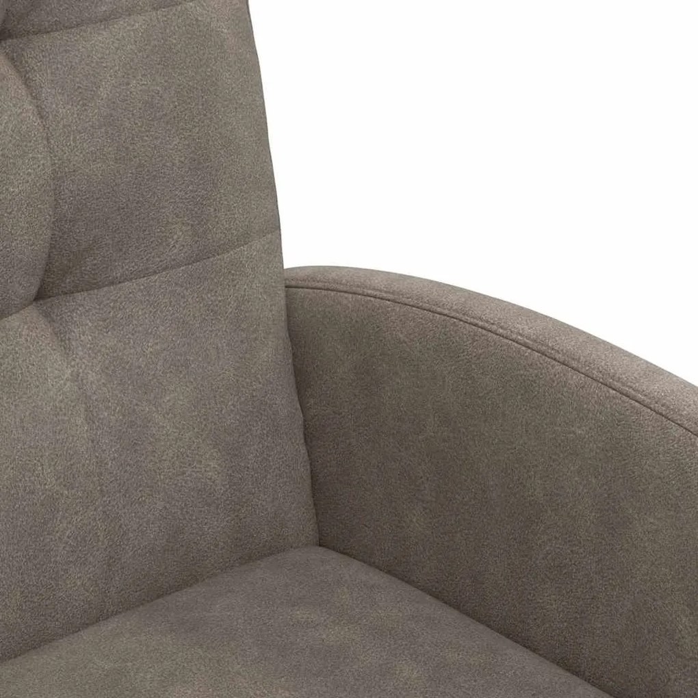 vidaXL Καρέκλες Φαγητού με Ρόδες με τροχούς 2 pcs Γκρι 58 x 67 x 97 εκ