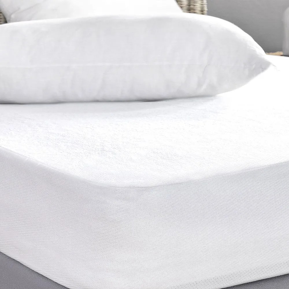 Καλύμματα Μαξιλαριών Comfort Jersey Waterproof (Σετ 2τμχ) White Palamaiki 50Χ70 100% Cotton