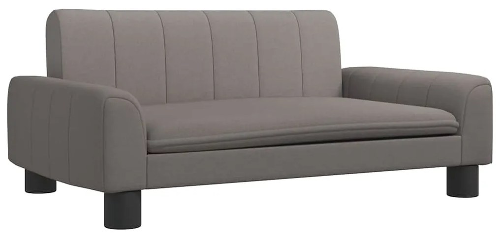 vidaXL Καναπές Παιδικός Taupe 70 x 45 x 30 εκ. από Ύφασμα