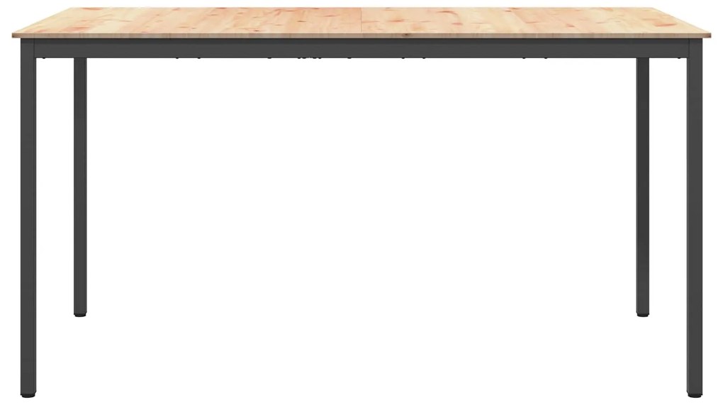 vidaXL Τραπέζι μπαρ Φυσικό 110 x 55 x 105 εκ. Στερεά ξυλεία πεύκου