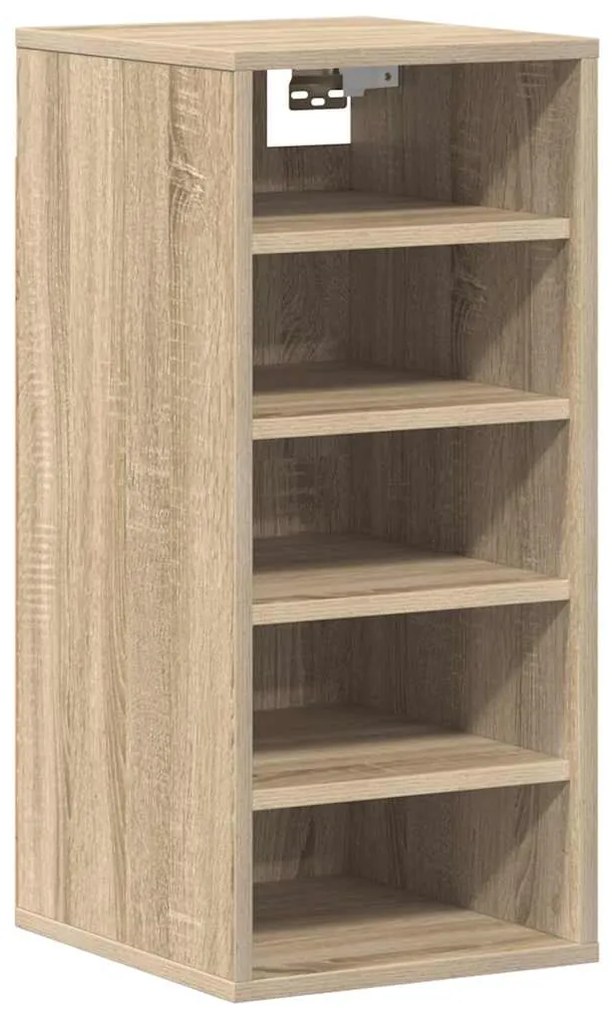 vidaXL Παπουτσοθήκη Sonoma Δρυς 31,5 x 35 x 70 εκ. από Επεξ. Ξύλο