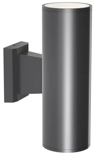 Απλίκα Φωτιστικό Τοίχου Σποτ 2xΕ27 Winnipeg Inlight-80203444-Ανθρακί 80203444
