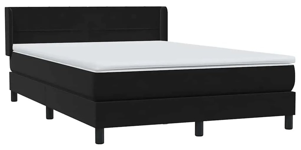 ΚΡΕΒΑΤΙ BOXSPRING ΜΕ ΣΤΡΩΜΑ ΜΑΥΡΟ 160X210 ΕΚ. ΒΕΛΟΥΔΙΝΟ 3318119