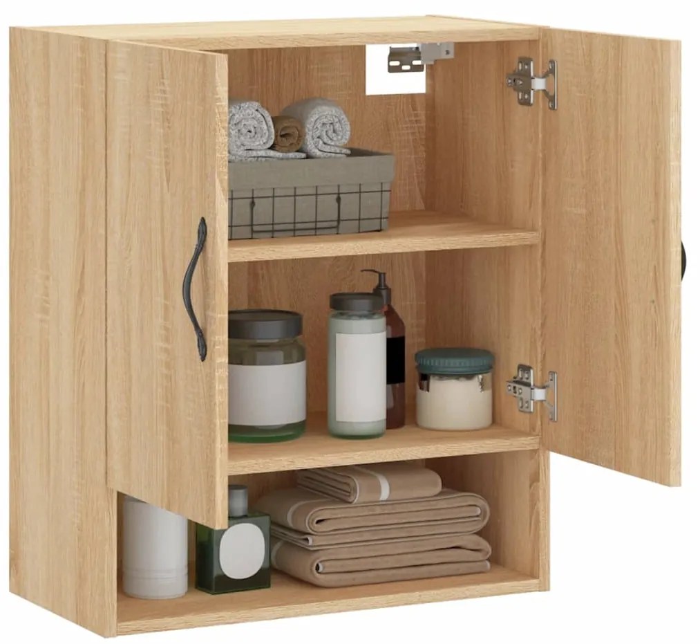vidaXL Ντουλάπι Τοίχου Sonoma Δρυς 60 x 31 x 70 εκ. Επεξεργασμένο Ξύλο