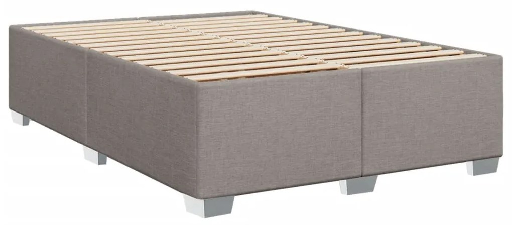 ΚΡΕΒΑΤΙ BOXSPRING ΜΕ ΣΤΡΩΜΑ TAUPE 140X200 ΕΚ. ΥΦΑΣΜΑΤΙΝΟ 3292822