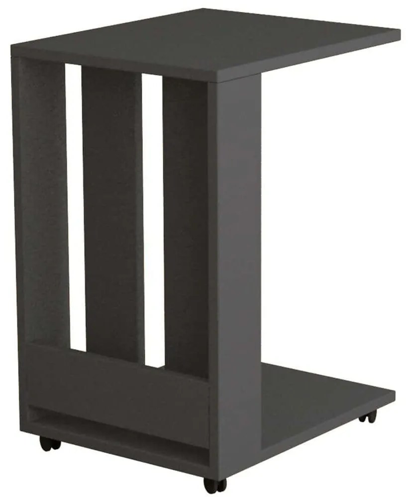 Τραπεζάκι Βοηθητικό Edi 855DTE2876 37x45x60cm Anthracite