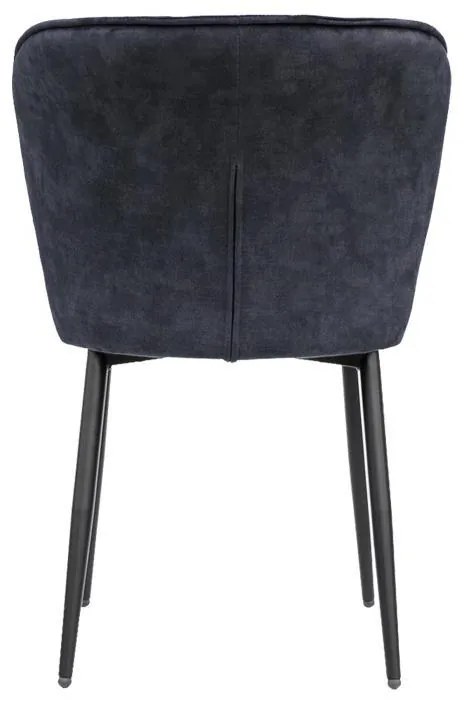Καρέκλα Τραπεζαρίας Silvana Μεταλλική Fylliana Γκρί 56x43x84εκ. 2αδα 56x43x84 εκ.