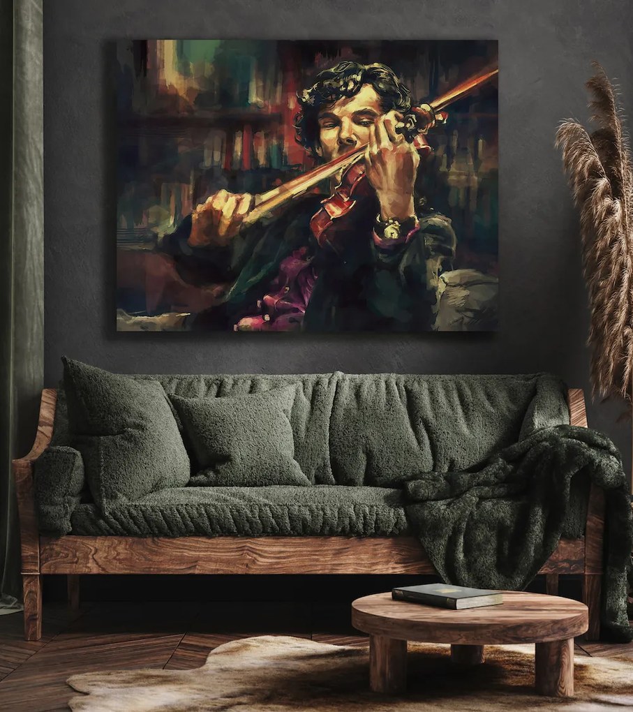 Πίνακας σε Καμβά Sherlock KNV1676 45cm x 65cm