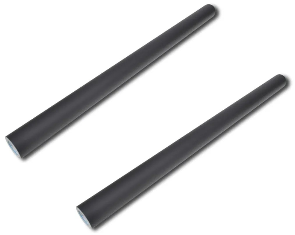 Αυτοκόλλητο Τοίχου Μαυροπίνακας 2 Ρολά 0,6 x 3 μ. με Κιμωλίες