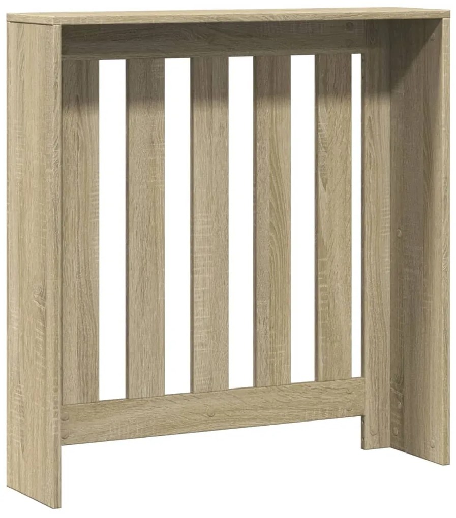 vidaXL Κάλυμμα Καλοριφέρ Sonoma Δρυς 78x20x82 εκ. Επεξεργασμένο Ξύλο