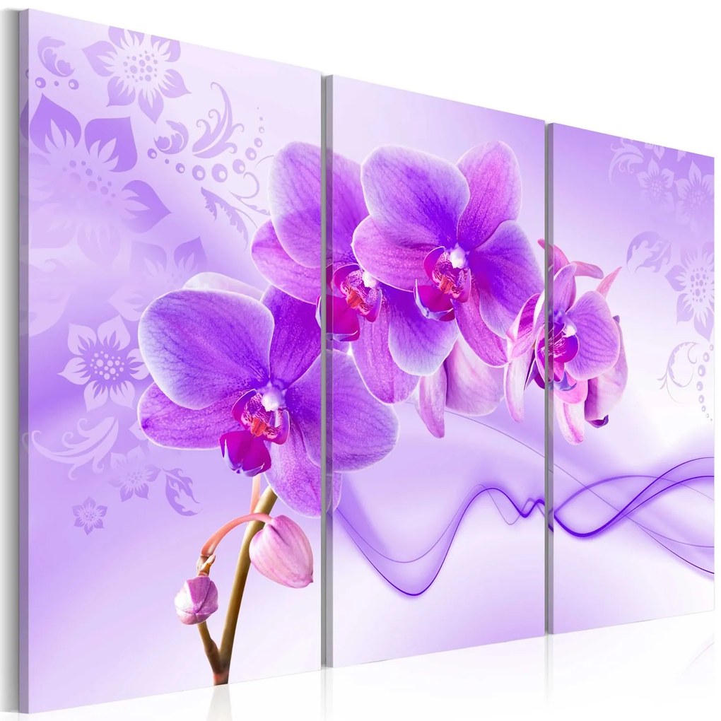 Πίνακας - Ethereal orchid - violet 120x80