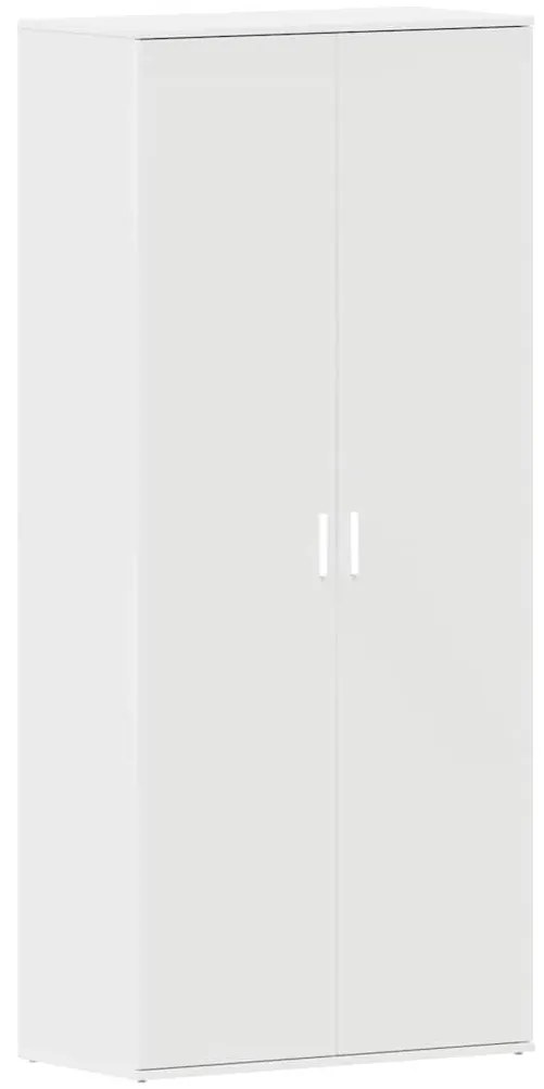 vidaXL Ντουλάπα Παπουτσιών Λευκό 80 x 39 x 180 εκ Επεξεργασμένο ξύλο