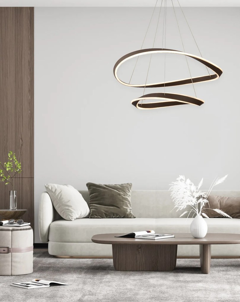 SE LED SMART 82 MATEO PENDANT COFFEE BROWN Β5