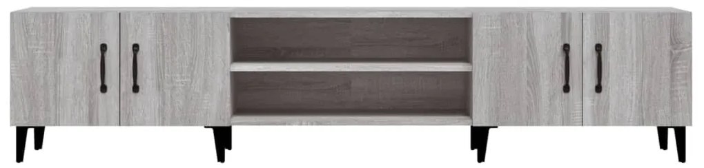 vidaXL Έπιπλο Τηλεόρασης Γκρι Sonoma 180x31,5x40 εκ. από Επεξεργ. Ξύλο