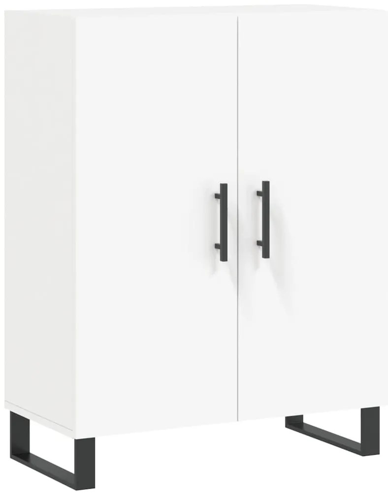 vidaXL Ντουλάπι Λευκό 69,5x34x180 εκ. από Επεξεργασμένο Ξύλο