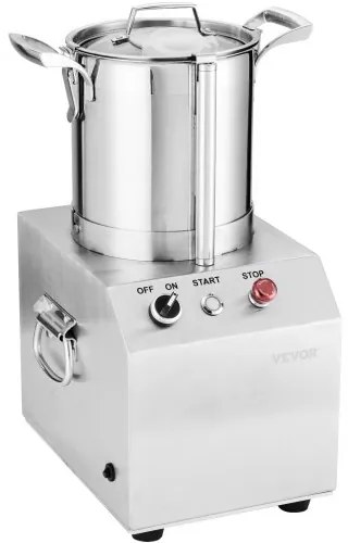 VEVOR Food Processor &amp; Vegetable Chopper 4L Food-Grade Stainless Steel Blender