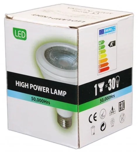 LED ΛΑΜΠΑ 12W E27 6500K PAR3-COB