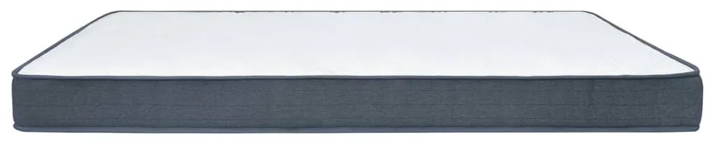 Στρώμα Boxspring 200 x 70x 20 εκ. Υφασμάτινο - Λευκό