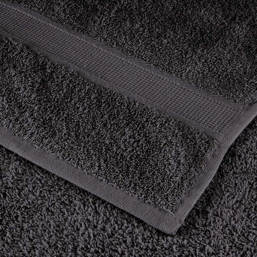 Πετσέτες Μπάνιου Premium SOLUND 10 Τεμ Ανθρακί 70x140εκ 600gsm 137162