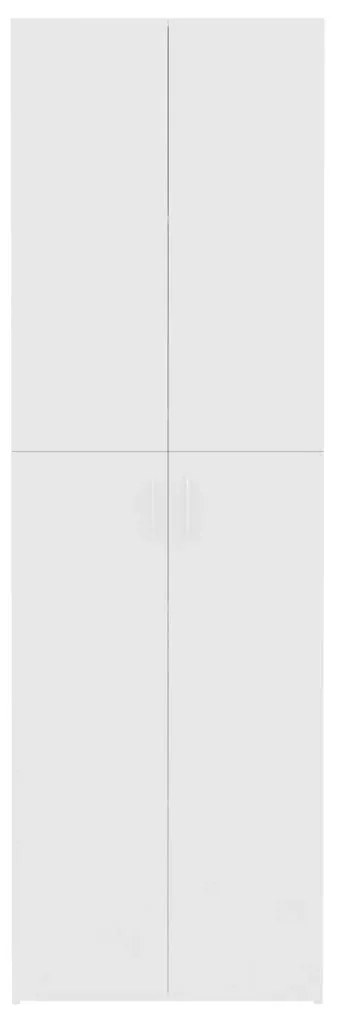 vidaXL Ντουλάπα Γραφείου Λευκή 60 x 32 x 190 εκ. από Επεξ. Ξύλο