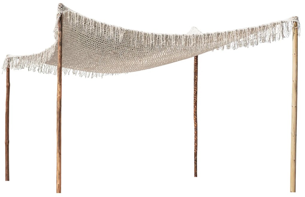 ΣΚΙΑΣΤΡΟ DANIKA 3Χ3 ΜΑΚΡΑΜΕ ΕΚΡΟΥ ΧΡΩΜΑ HM5780