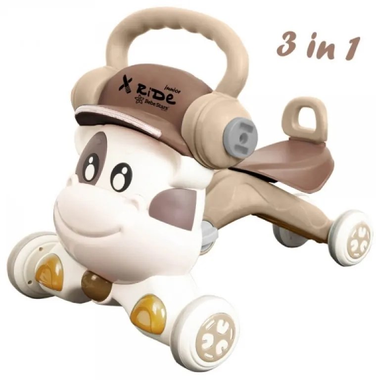 Περπατούρα X-Ride Junior 3in1 Beige Bebe Stars