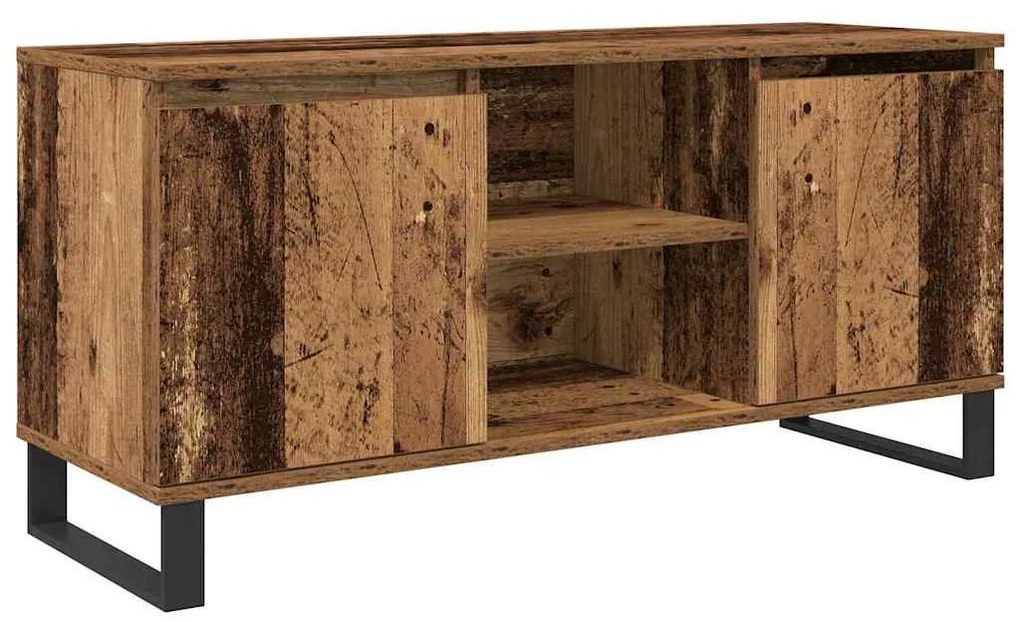 vidaXL Ντουλάπι TV Παλιό Ξύλο 104 x 35 x 50 εκ. Επεξεργασμένο ξύλο