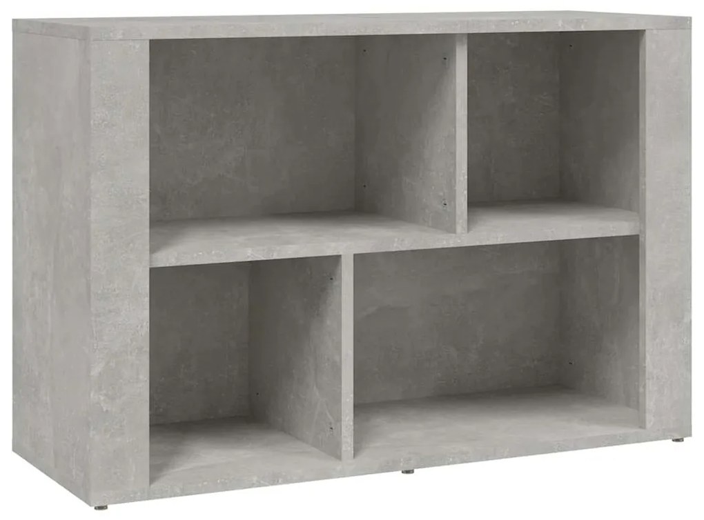 vidaXL Ντουλάπι Γκρι Σκυροδέματος 80x30x54 εκ. Επεξεργασμένο Ξύλο