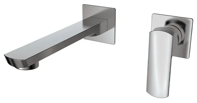 Μπαταρία Νιπτήρος Εντοιχισμού 2 οπών Chrome Orabella Ardesia 10335