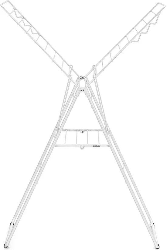 Brabantia 1004164 Πτυσσόμενη Απλώστρα Δαπέδου Hangon 20m, Fresh White