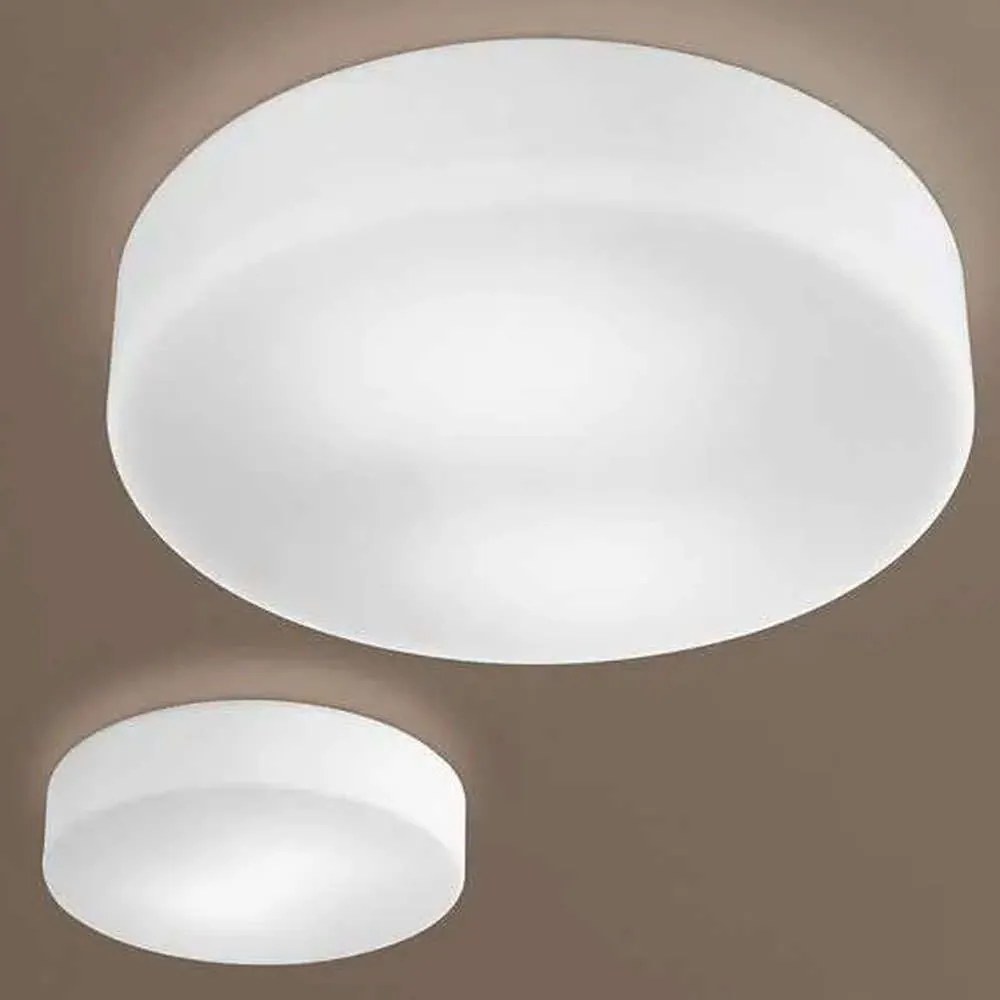 Φωτιστικό Οροφής - Πλαφονιέρα Led Graff Led 3567-61-102 White Fabas Luce Μέταλλο,Γυαλί