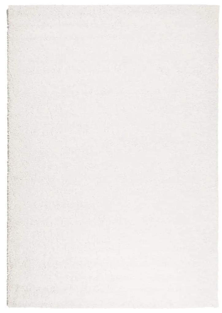 vidaXL Χαλί Shaggy με Ψηλό Πέλος Μοντέρνο Κρεμ 160 x 230 εκ.