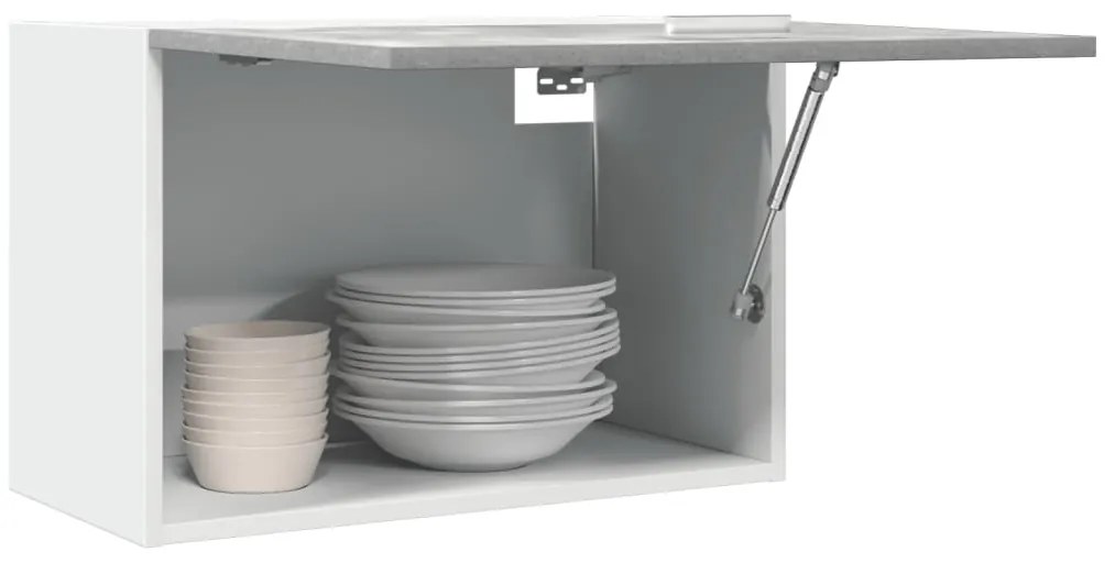 vidaXL Ντουλάπι Κρεμαστό Lyon Γκρι Σκυροδέματος 60x31x40 εκ. Επεξ.Ξύλο