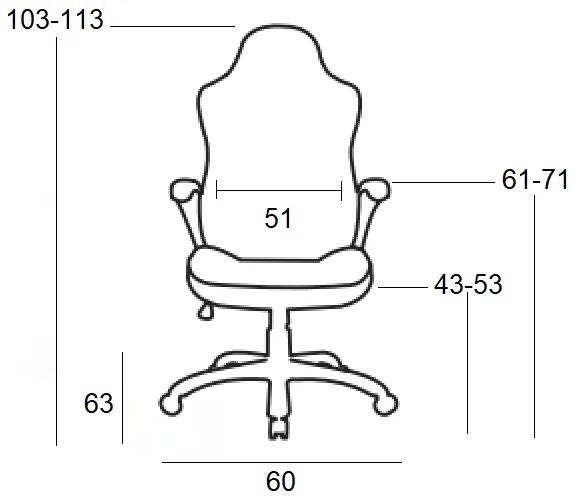 A6210 ΜΑΥΡΟ/ΛΕΥΚΟ PU ΠΟΛΥΘΡΟΝΑ GAMING