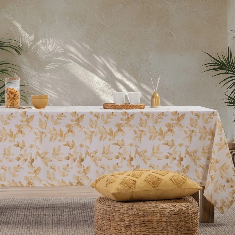 Τραπεζομάντηλο Sencil Yellow Nef-Nef Homeware 140X240 Βαμβάκι-Πολυέστερ