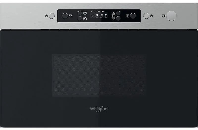 Whirlpool MBNA920X Εντοιχιζόμενος Φούρνος Μικροκυμάτων με Grill 22lt Inox