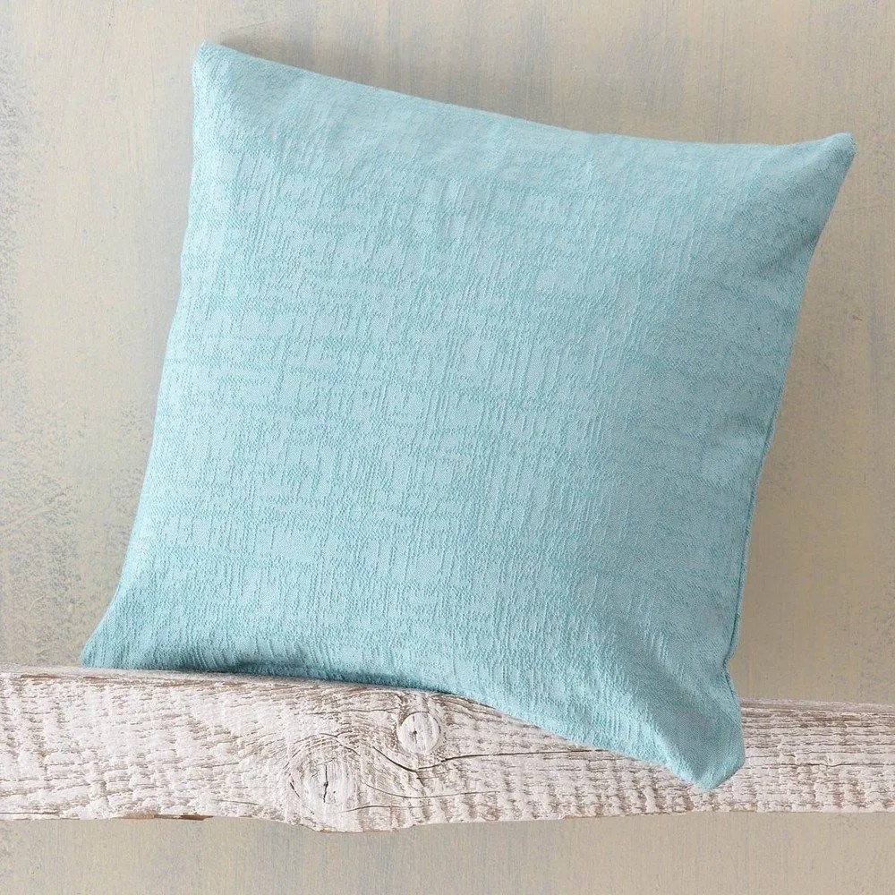Μαξιλαροθήκη Διακοσμητική Mauricio Blue Ρυθμός 40Χ40 Cotton-Polyester